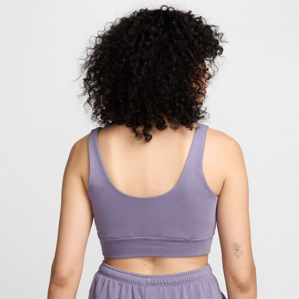 Nike Sportswear Chill Terry Women's Slim French Terry Cropped Tank 'Daybreak/Black'