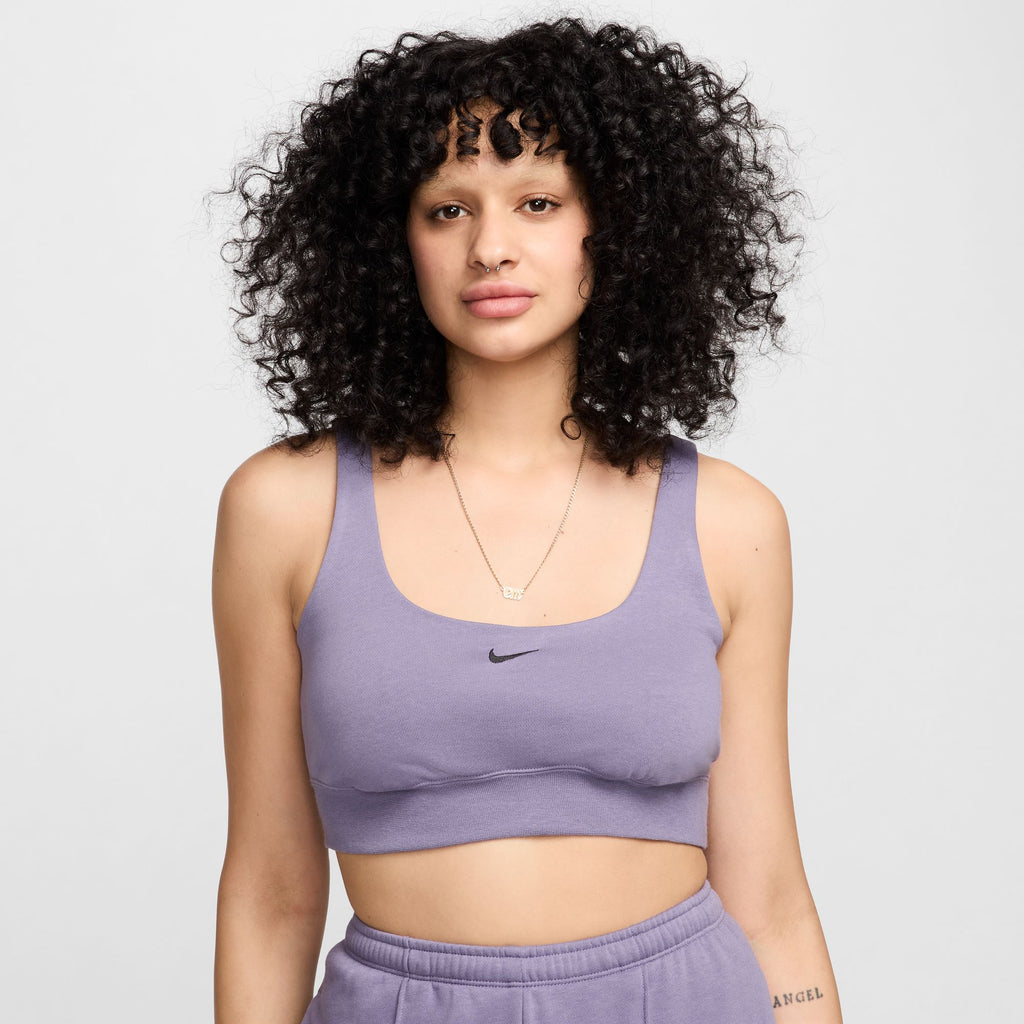 Nike Sportswear Chill Terry Women's Slim French Terry Cropped Tank 'Daybreak/Black'