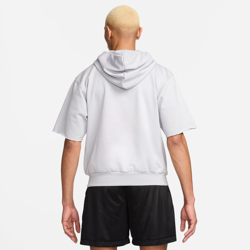 Nike Standard Issue Men's Dri-FIT Short-Sleeve Hoodie 'Wolf Grey'