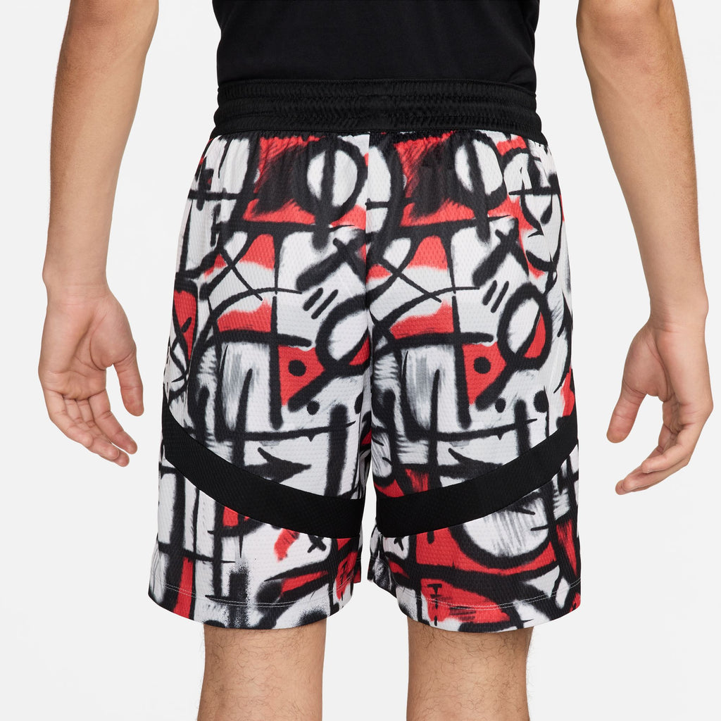 Nike Icon Men's 6" Dri-FIT Basketball Shorts 'Red/Black/White'