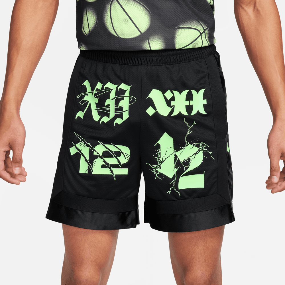 Ja Morant Ja Men's Dri-FIT DNA 6" Basketball Shorts 'Black/Lime Blast'