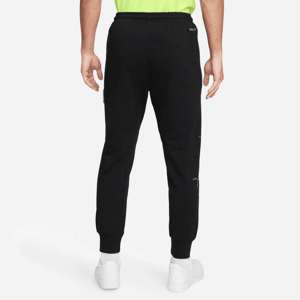 Ja Morant Ja Standard Issue Men's Dri-FIT Jogger Basketball Pants 'Black/Lime Blast'