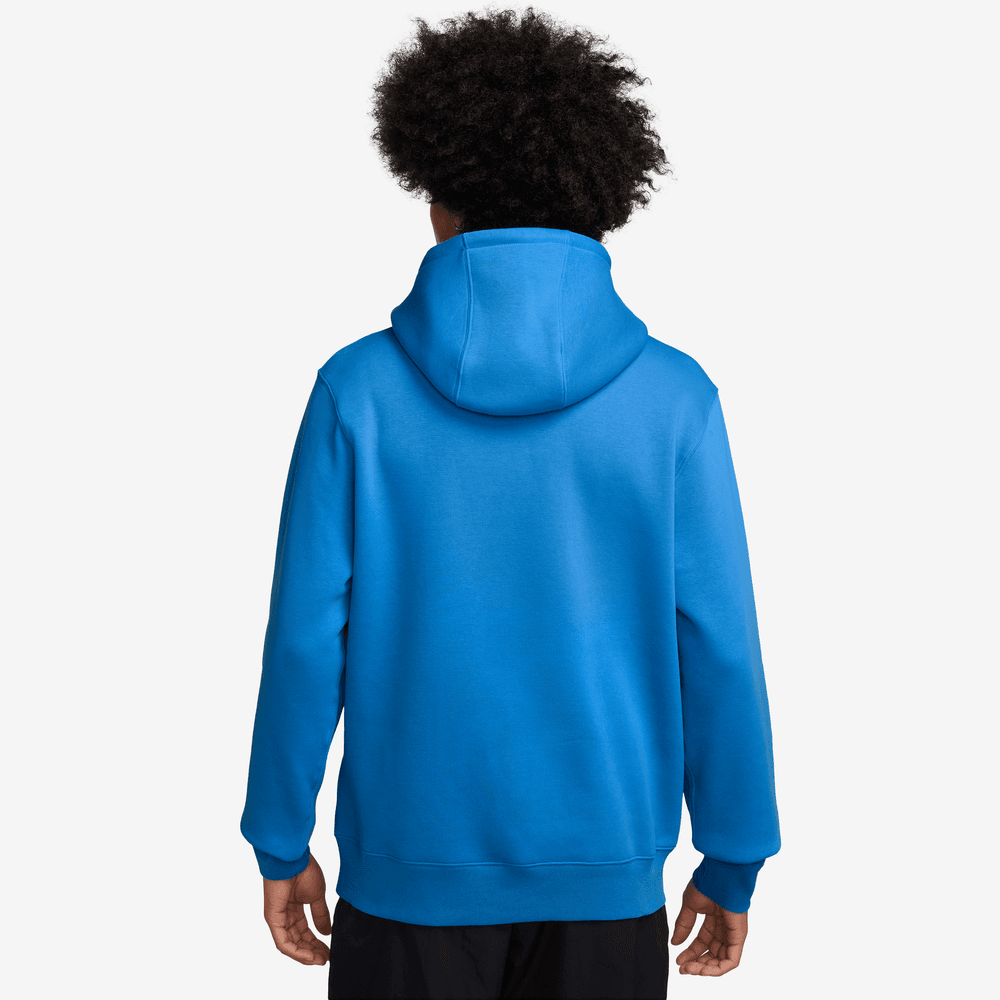 Nike Club Men's Pullover Fleece Hoodie 'Photo Blue'