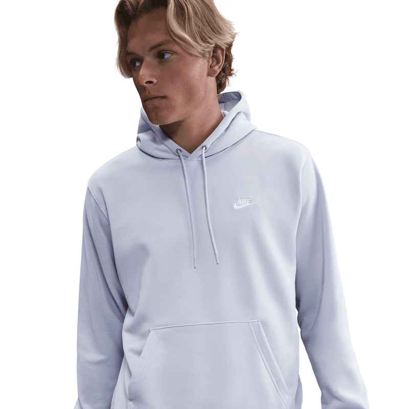 Nike Club Men's French Terry Pullover Hoodie 'Ghost'