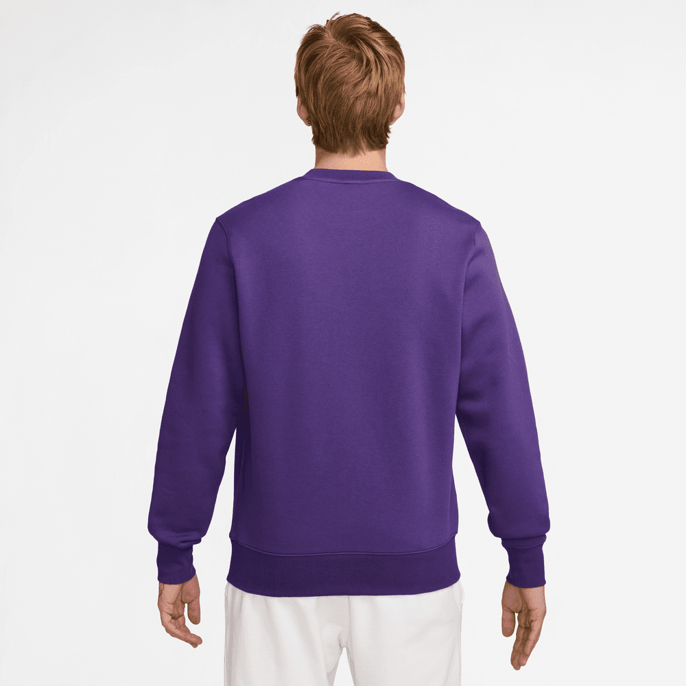 Nike Club Men's Fleece Crew 'Wild Grape'