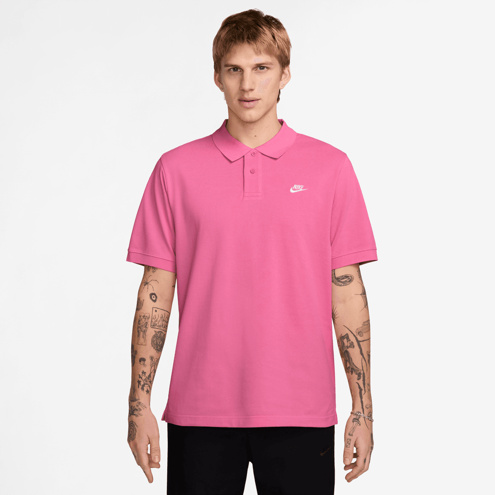 Nike Club Men's Short-Sleeve Polo 'Pinksicle'
