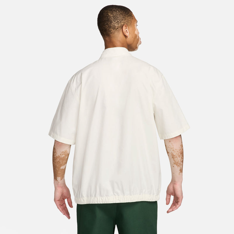 Nike Club Men's Short-Sleeve Oxford Button-Up Shirt 'Sail/Black'