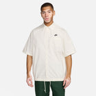 Nike Club Men's Short-Sleeve Oxford Button-Up Shirt 'Sail/Black'
