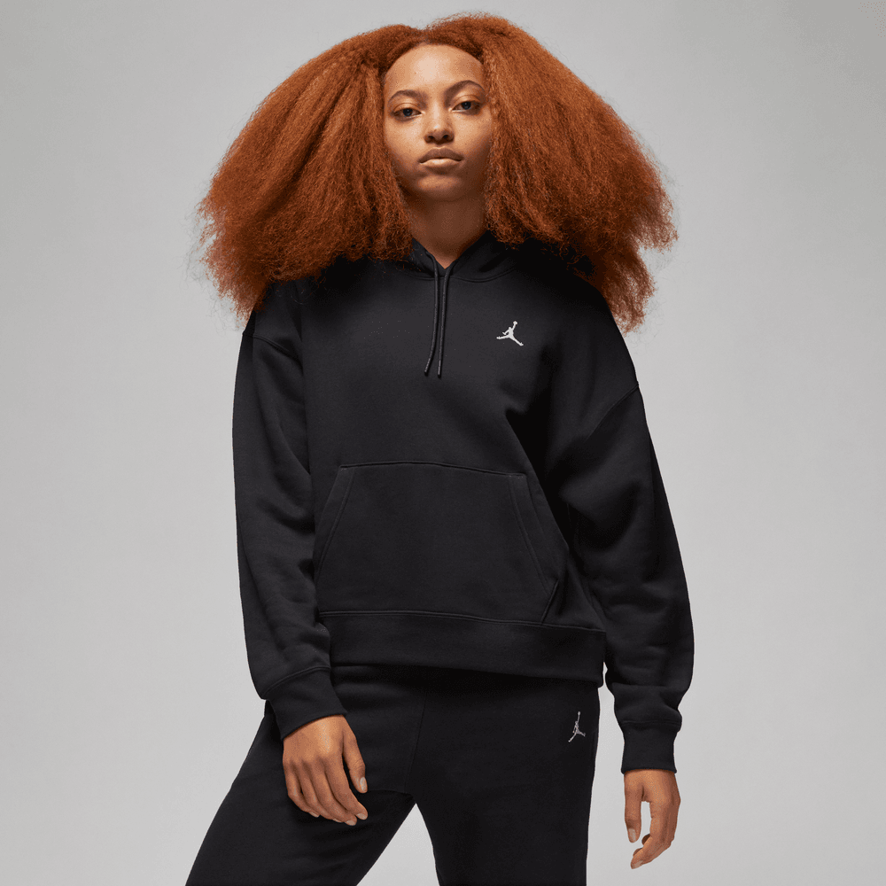Jordan Brooklyn Fleece Women's Hoodie 'Black'