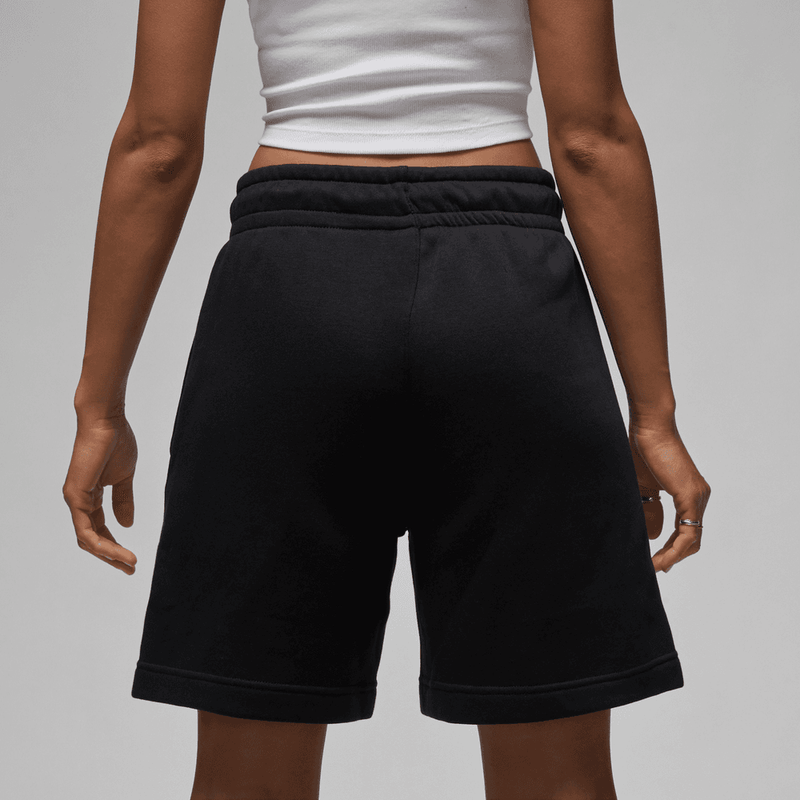 Jordan Brooklyn Fleece Women's Shorts 'Black/White'