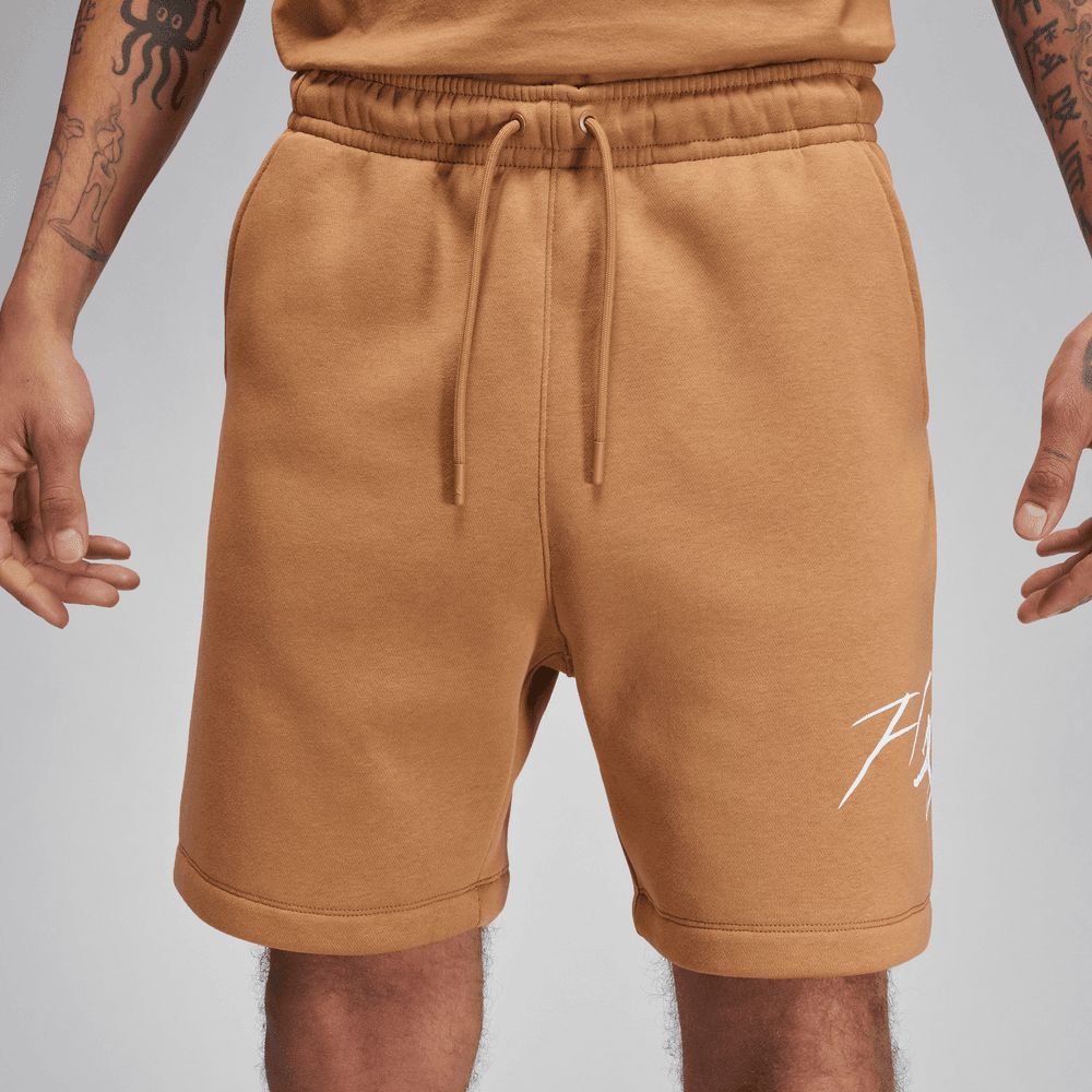 Tan 2025 fleece shorts
