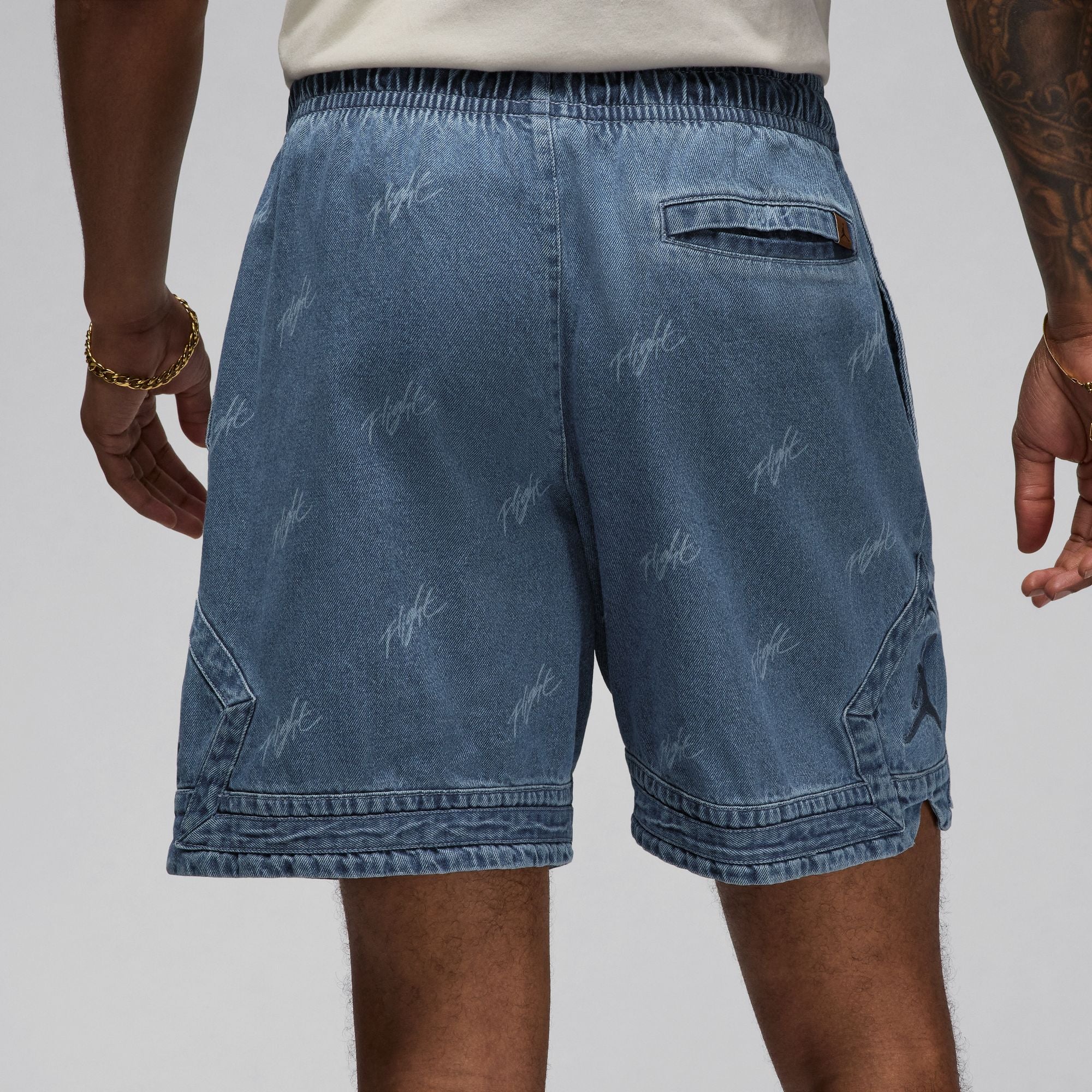 Jordan Air Men's Denim Shorts 'Blue Grey' – Bouncewear