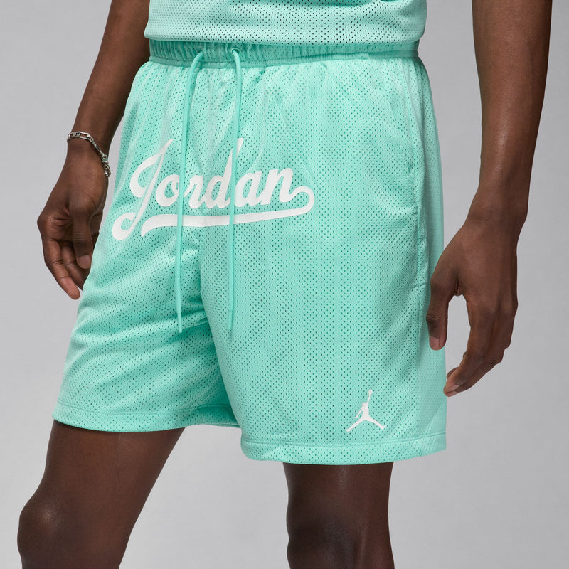 Jordan Flight MVP Men's Mesh Shorts 'Emerald/White'