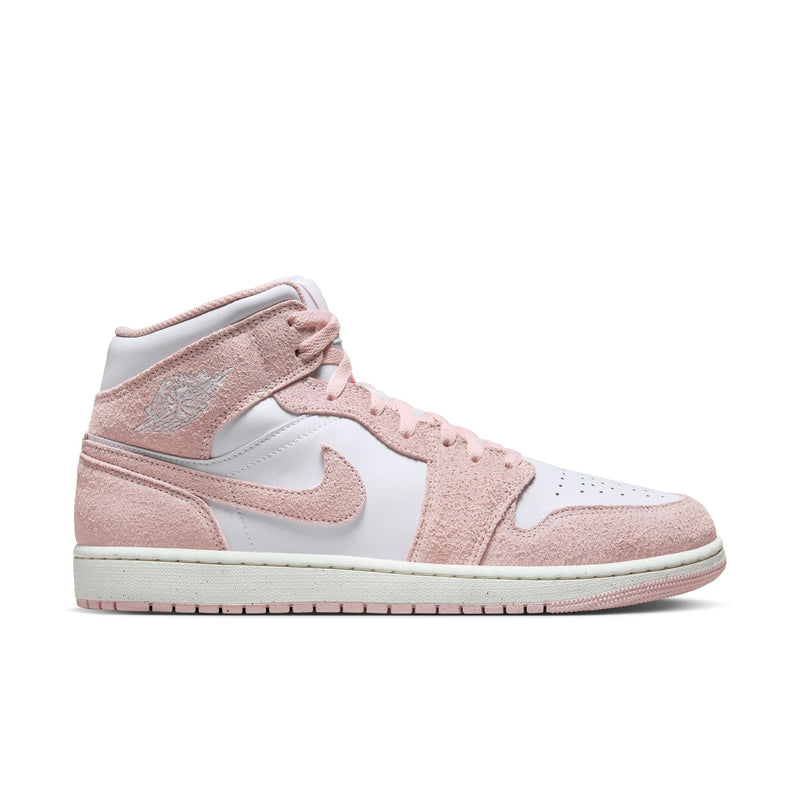 Air Jordan 1 Mid SE Men's Shoes 'White/Pink/Sail'