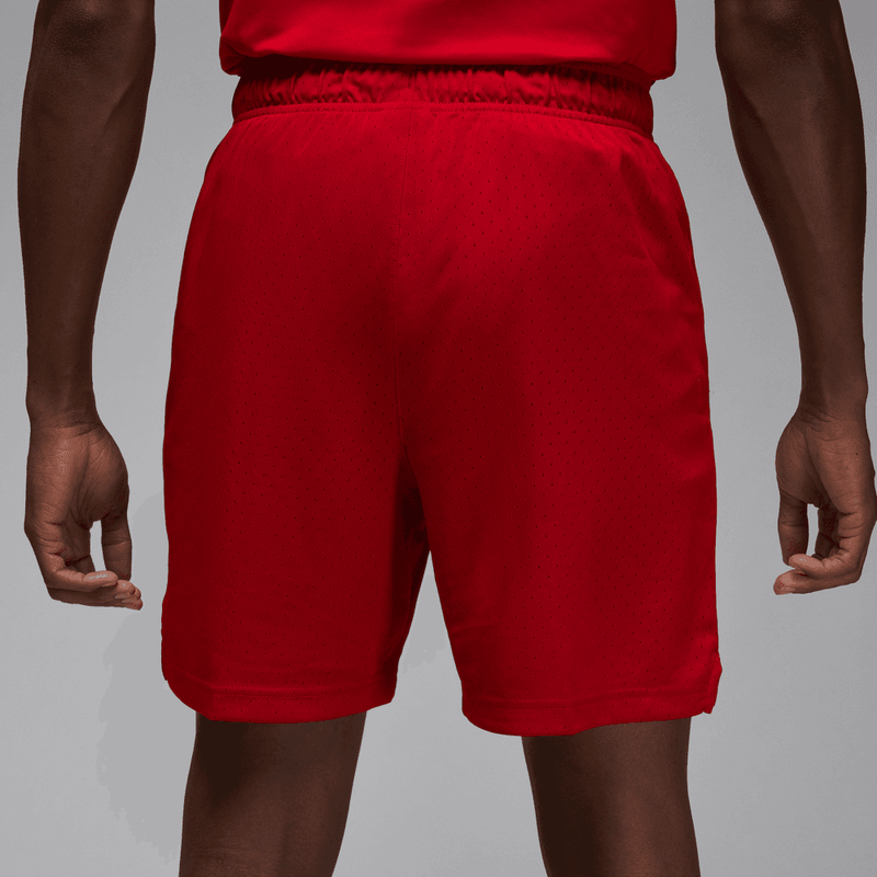 Jordan Sport Men's Dri-FIT Mesh Shorts 'Red/Black'
