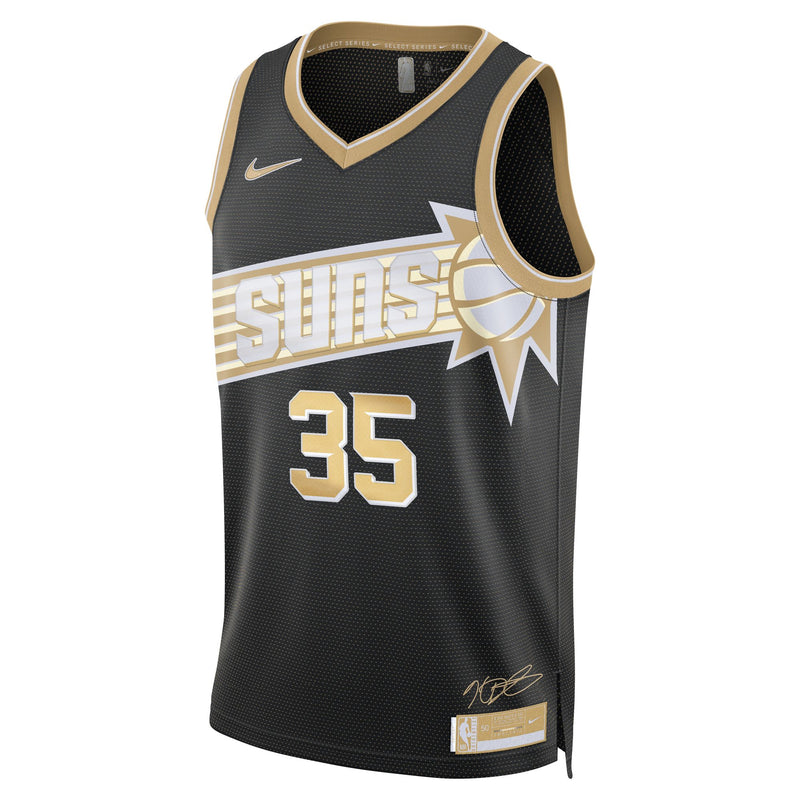 Kevin Durant Phoenix Suns 2024 Select Series Men's Nike Dri-FIT NBA Swingman Jersey 'Black/Gold'