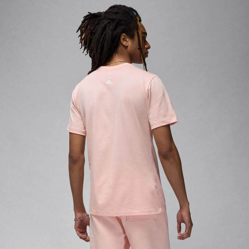 Jordan Flight Essentials Men's T-Shirt 'Pink/White'