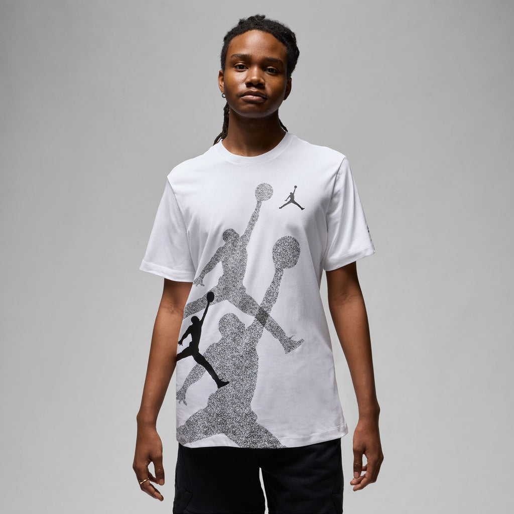 Jordan Brand Men's T-Shirt 'White/Grey/Black'