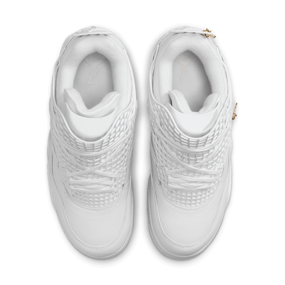 WMNS Air Jordan 4 Net 'White/Metallic Gold'