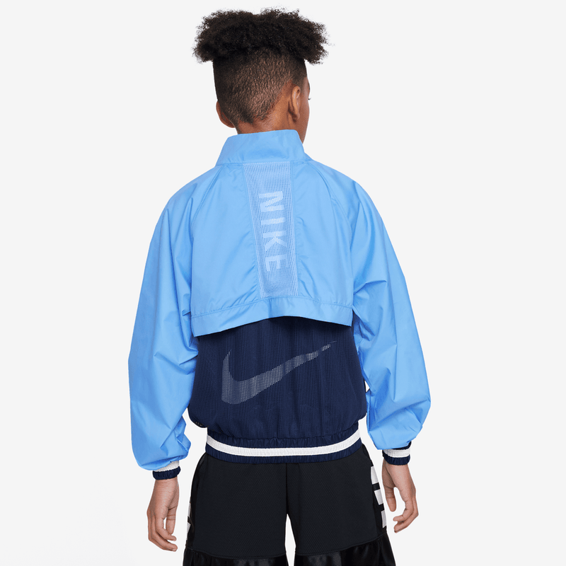Nike Big Kids' (Boys') Repel Long-Sleeve 1/2-Zip Jacket 'Navy/Blue'