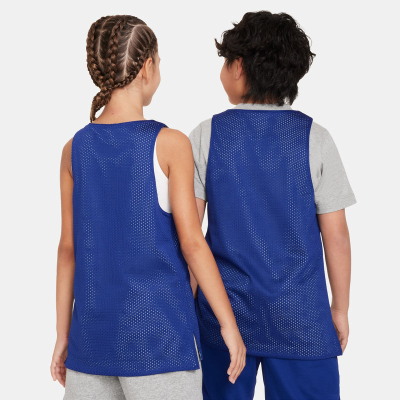 Nike Culture of Basketball Big Kids' Reversible Jersey 'Blue/Green'