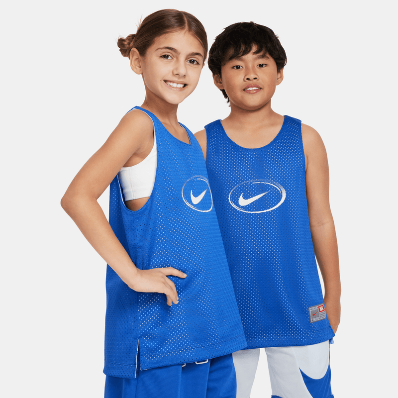Nike Culture of Basketball Big Kids' Reversible Jersey 'Blue/White'