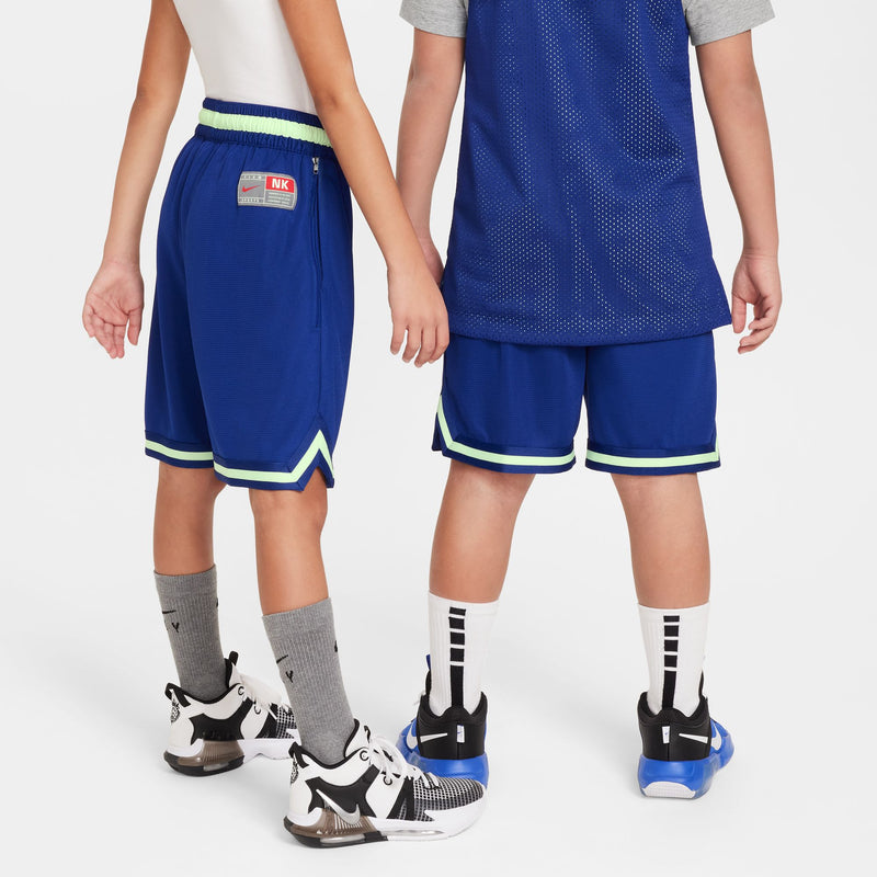 Nike DNA Culture of Basketball Big Kids' Dri-FIT Shorts 'Blue/Green'