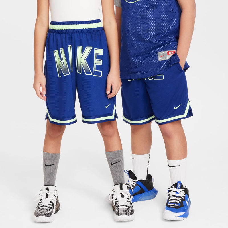 Nike DNA Culture of Basketball Big Kids' Dri-FIT Shorts 'Blue/Green'