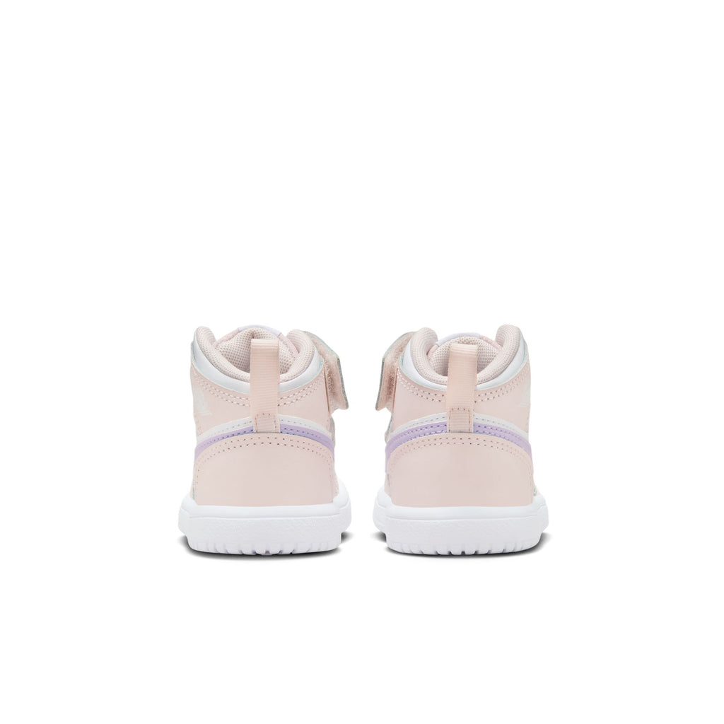 Jordan 1 Mid Alt Baby/Toddler Shoes (TD) 'Pink Wash/Violet/White'