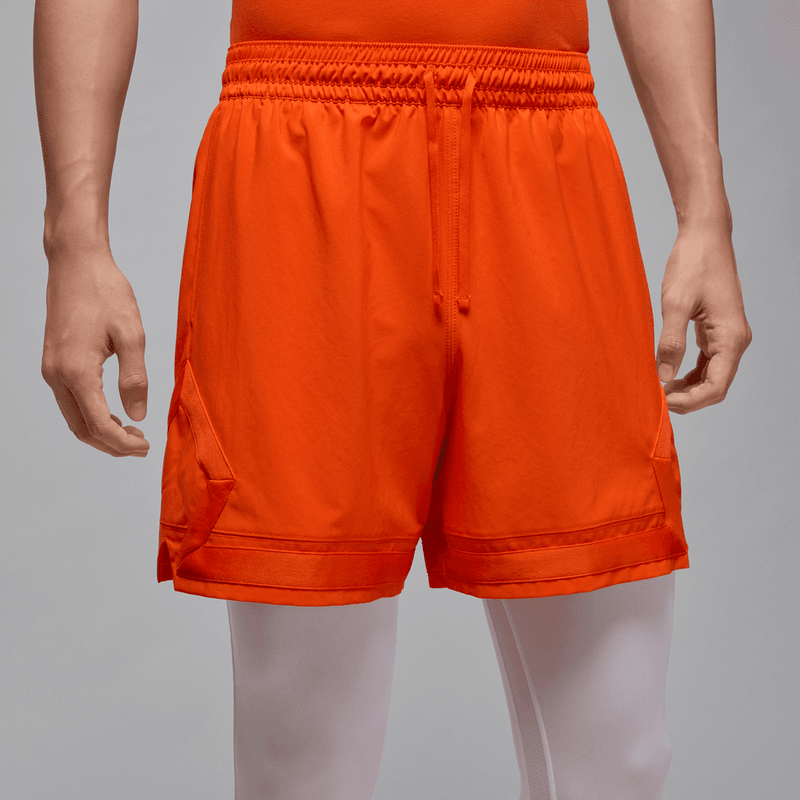 Jordan Sport Men's Dri-FIT Woven Diamond Shorts 'Team Orange'