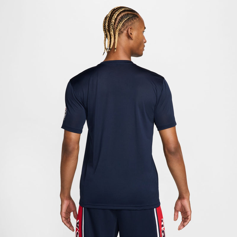 USA Practice Men's Nike Basketball T-Shirt 'Obsidian/White'