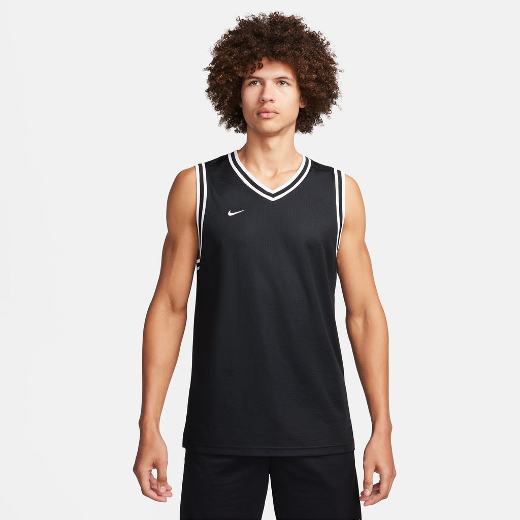 Nike DNA Men's Dri-FIT Basketball Jersey 'Black/White'