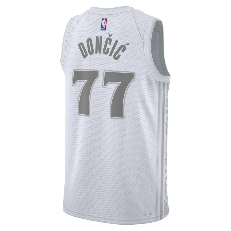 Luka Dončić Dallas Mavericks 2024/25 City Edition Men's Nike Dri-FIT NBA Swingman Jersey 'White'