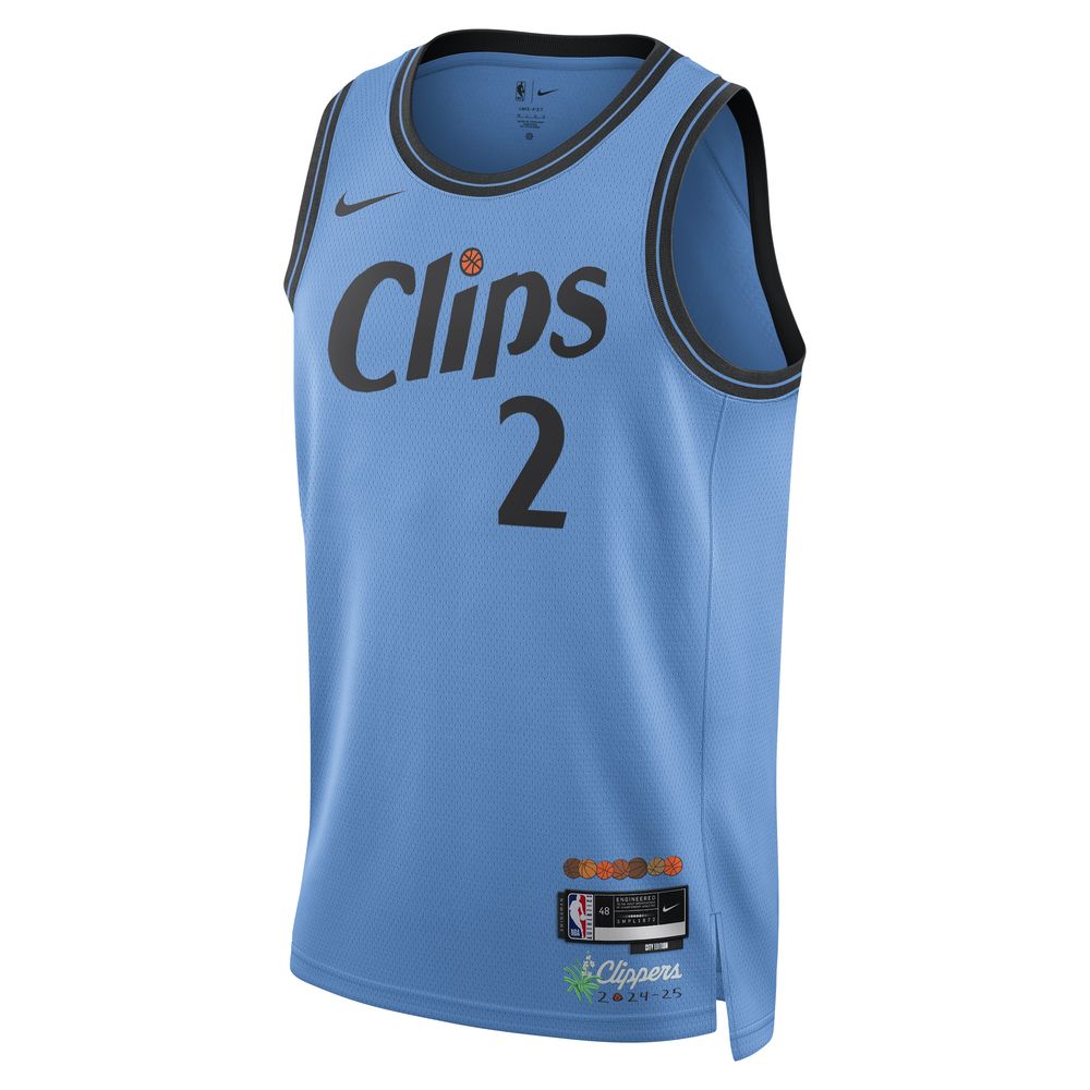 Kawhi Leonard LA Clippers 2024/25 City Edition Men's Nike Dri-FIT NBA Swingman Jersey 'Coast'