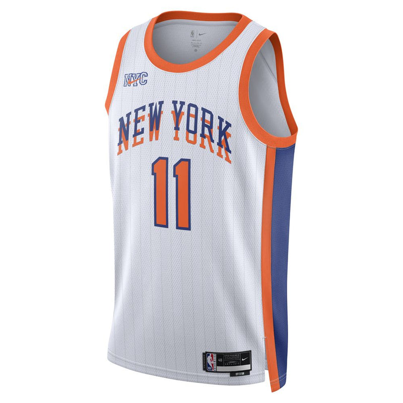 Jalen Brunson New York Knicks 2024/25 City Edition Men's Nike Dri-FIT NBA Swingman Jersey 'White'