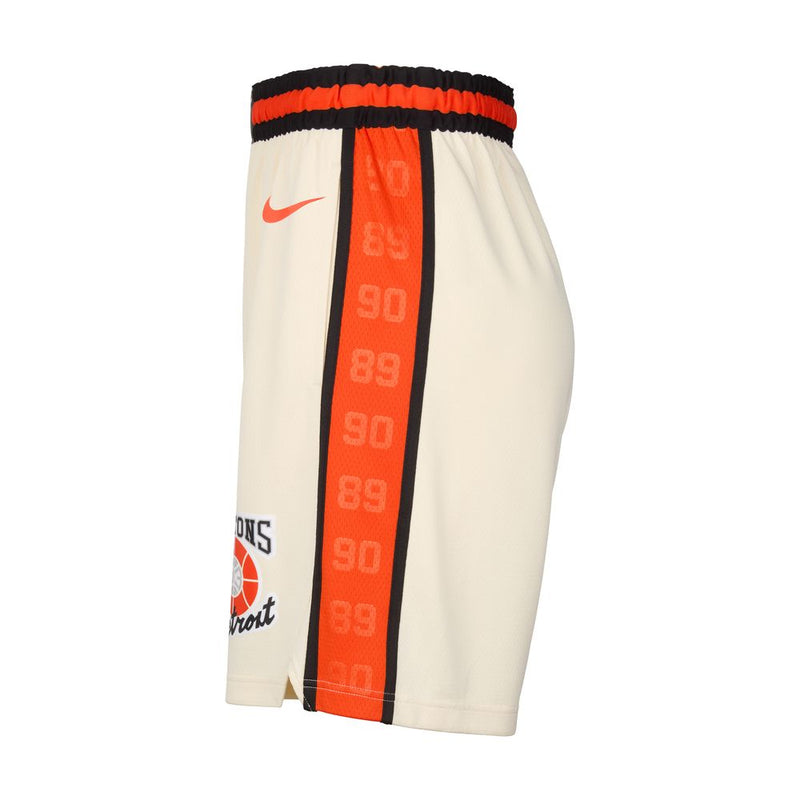 Detroit Pistons City Edition Swingman Men's Short 'Natural/Orange'