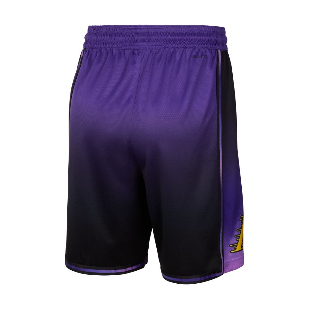 Los Angeles Lakers 2024/25 City Edition Men's Nike Dri-FIT NBA Swingman Shorts 'Purple