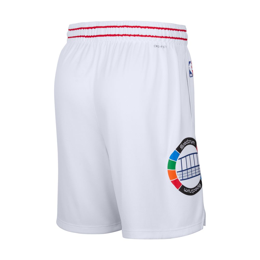 Philadelphia 76ers City Edition Swingman Men s Short White Bouncewear