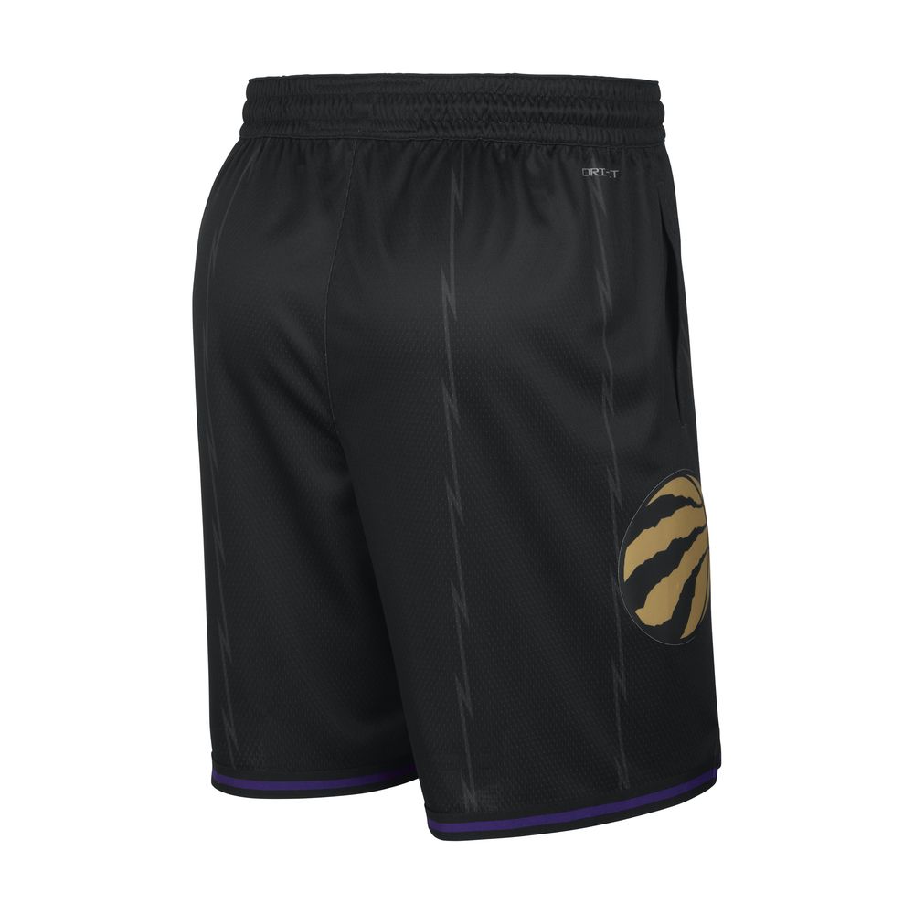 Toronto Raptors City Edition Swingman Men's Short 'Black/Gold'