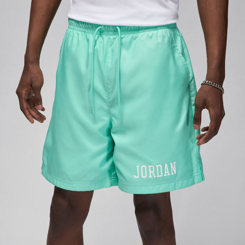 Jordan Essentials Men's Poolside Shorts 'Emerald Rise/White'