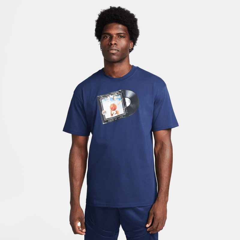 Nike Men's Max90 Basketball T-Shirt 'Navy'