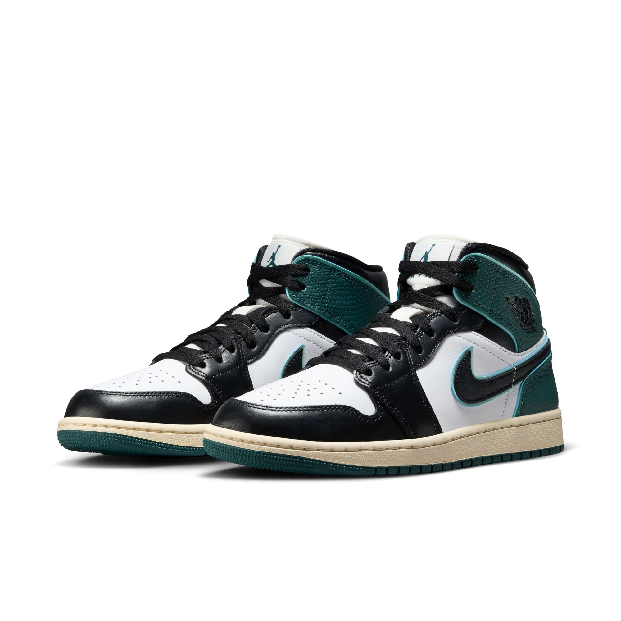 air jordan 1 mid premium black