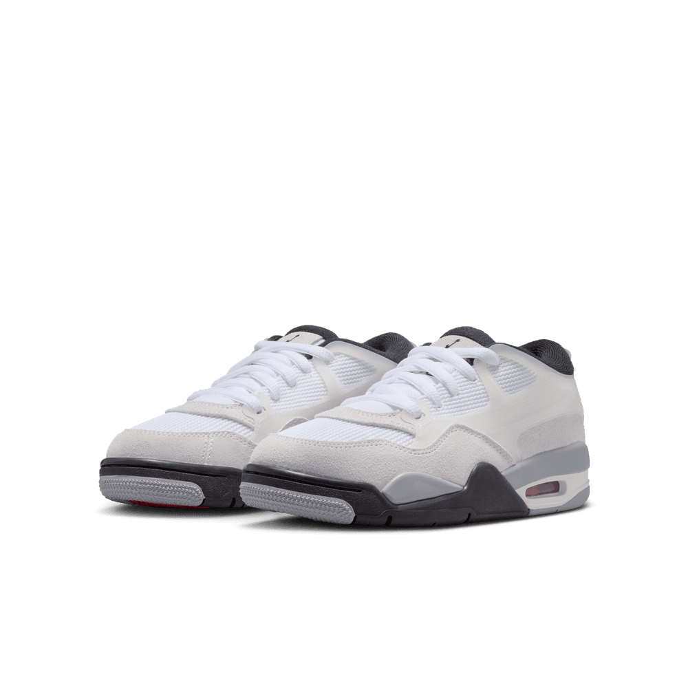 Air Jordan 4 RM Big Kids' Shoes (GS) 'White/Black/Infrared'