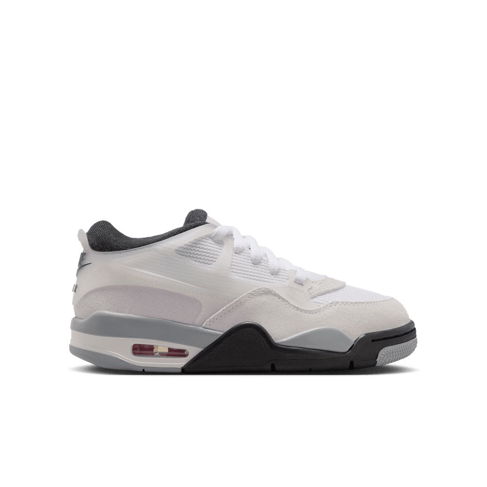 Air Jordan 4 RM Big Kids' Shoes (GS) 'White/Black/Infrared'