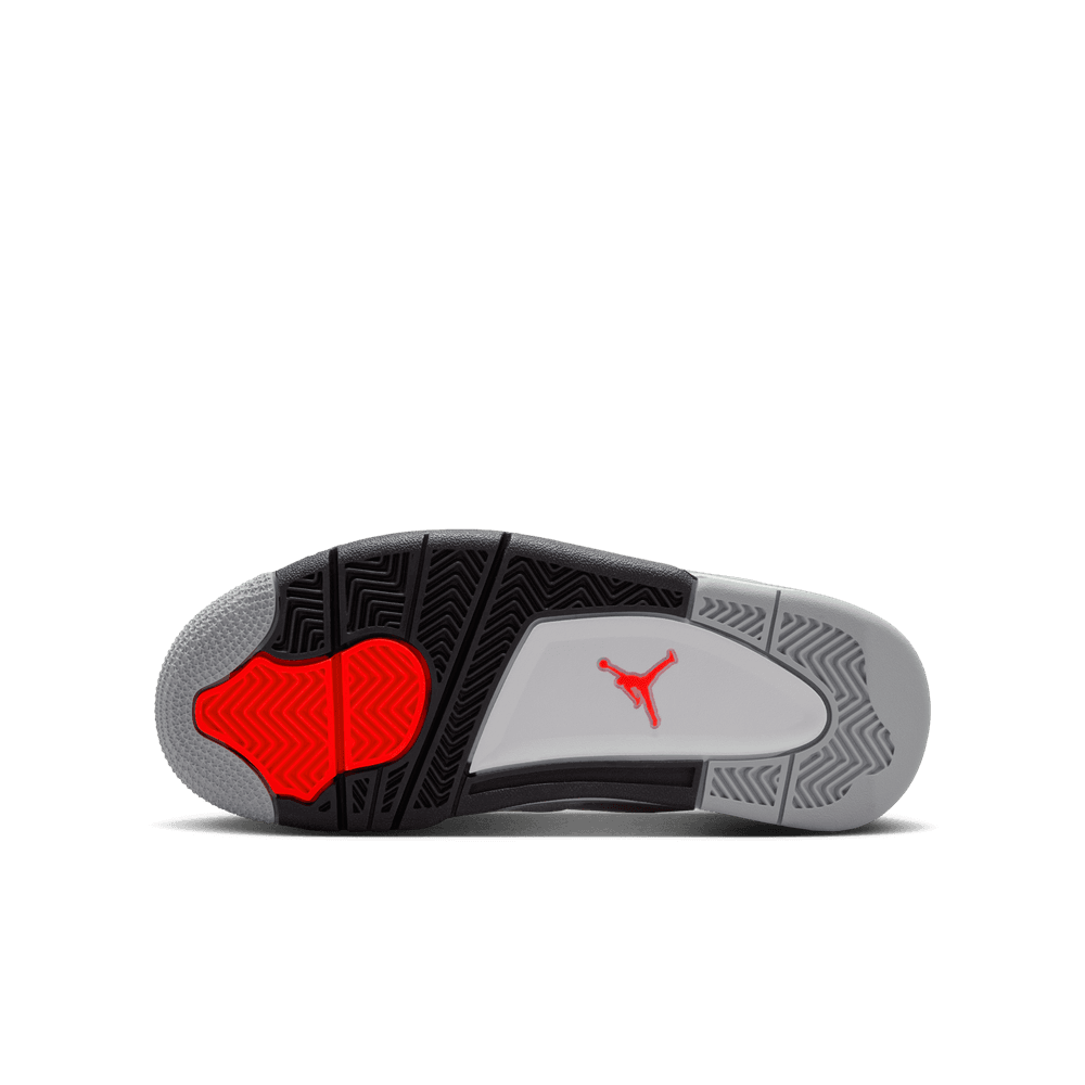 Air Jordan 4 RM Big Kids' Shoes (GS) 'White/Black/Infrared'