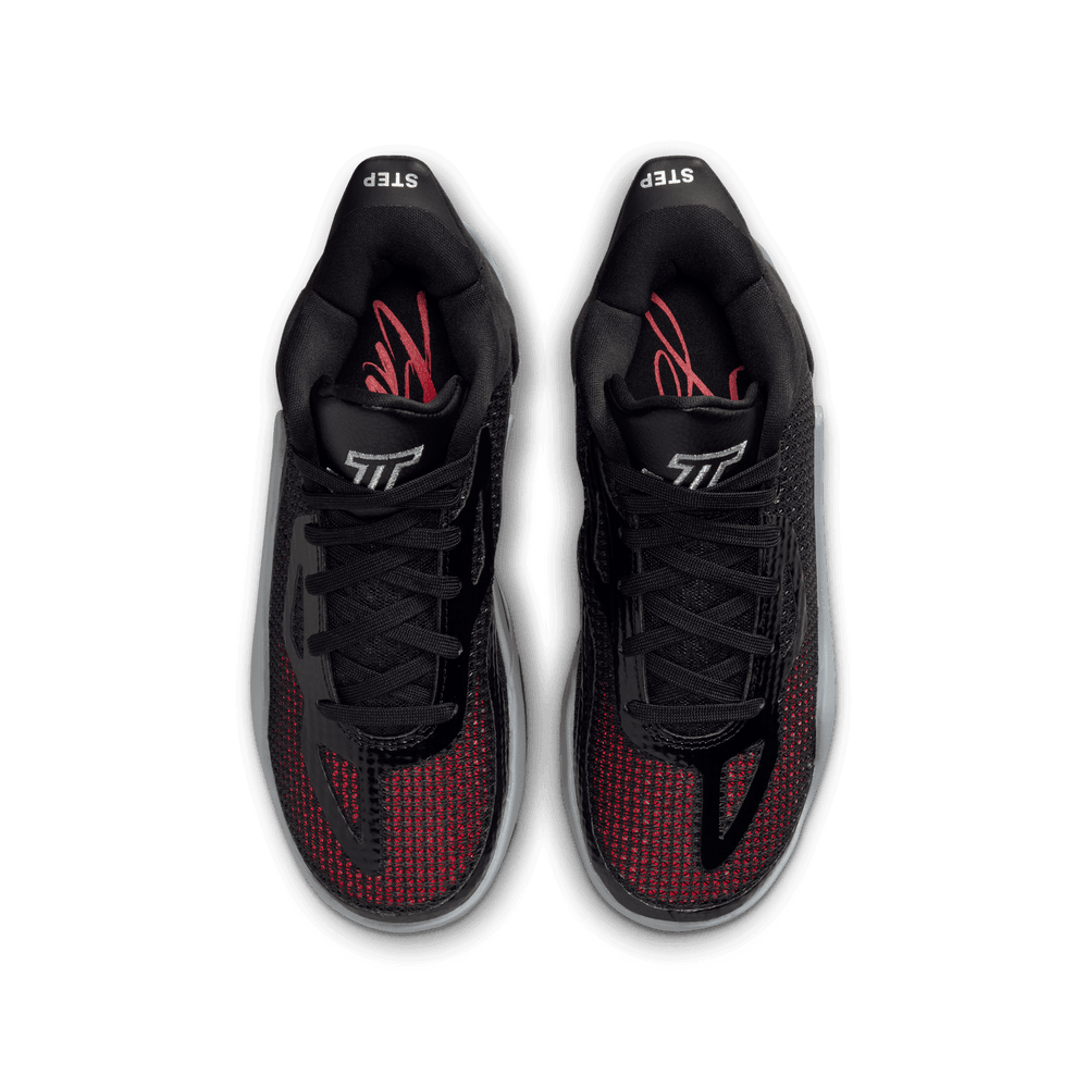 Jayson Tatum 1 Big Kids' Basketball Shoes (GS) 'Black/Silver/Grey'