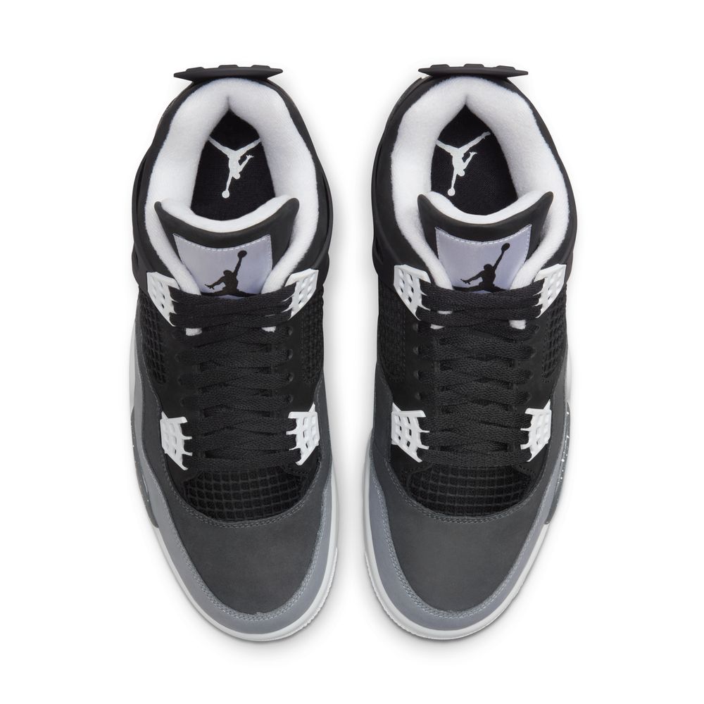 Air Jordan 4 Retro "Fear" Men's Shoes 'Black/White/Anthracite'