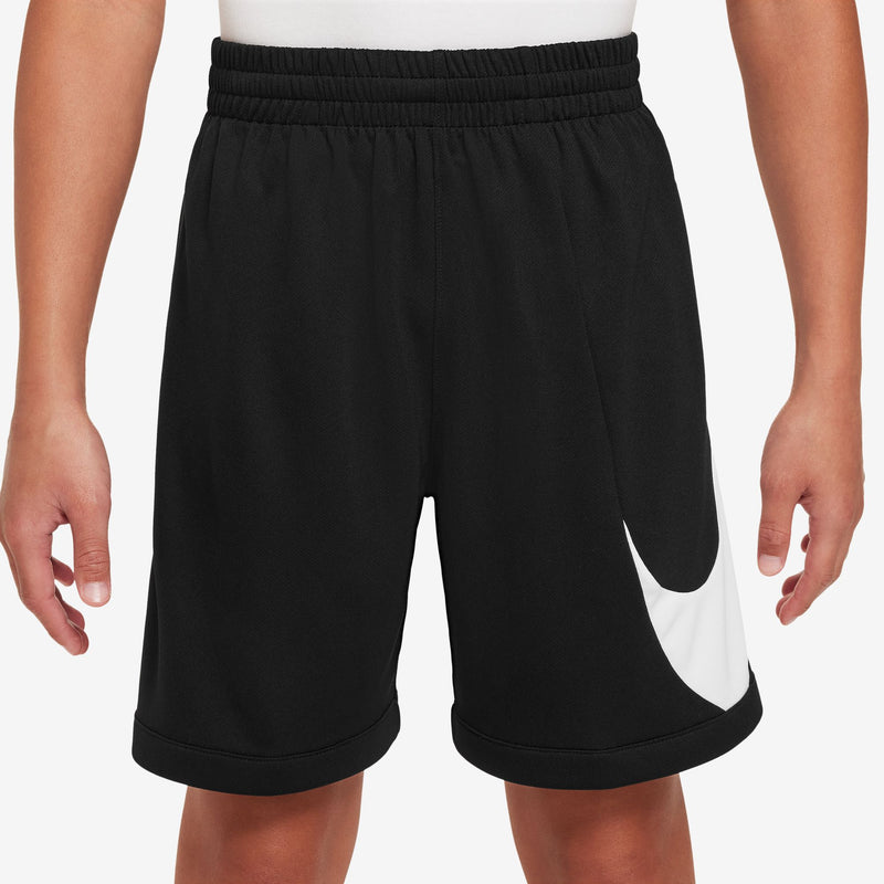 Nike Multi+ Big Kids' Dri-FIT Training Shorts 'Black/White'