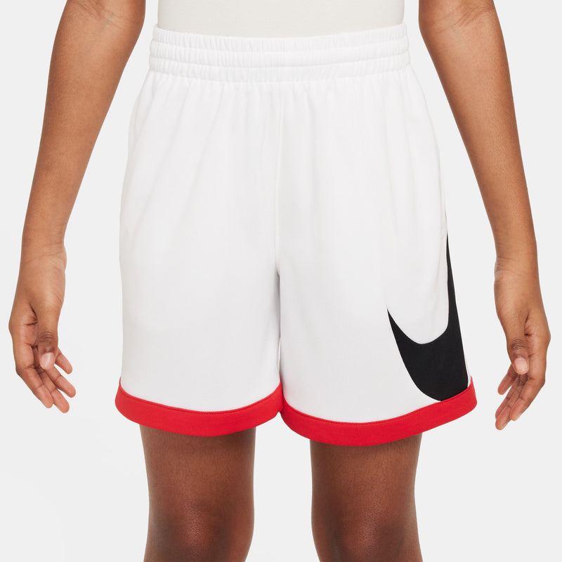 Nike Multi+ Big Kids' Dri-FIT Training Shorts 'White/Black/Red'