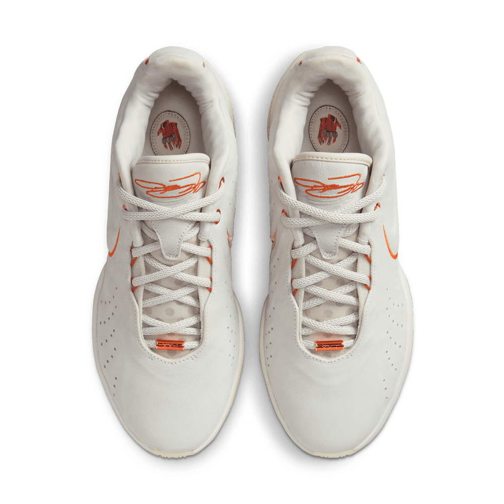LeBron James LeBron XXI "Akoya" Basketball Shoes 'Light Bone/Orange'